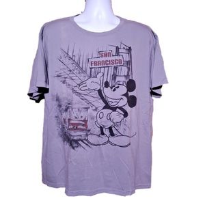 Disney Store Mickey Mouse San Francisco T-Shirt XL